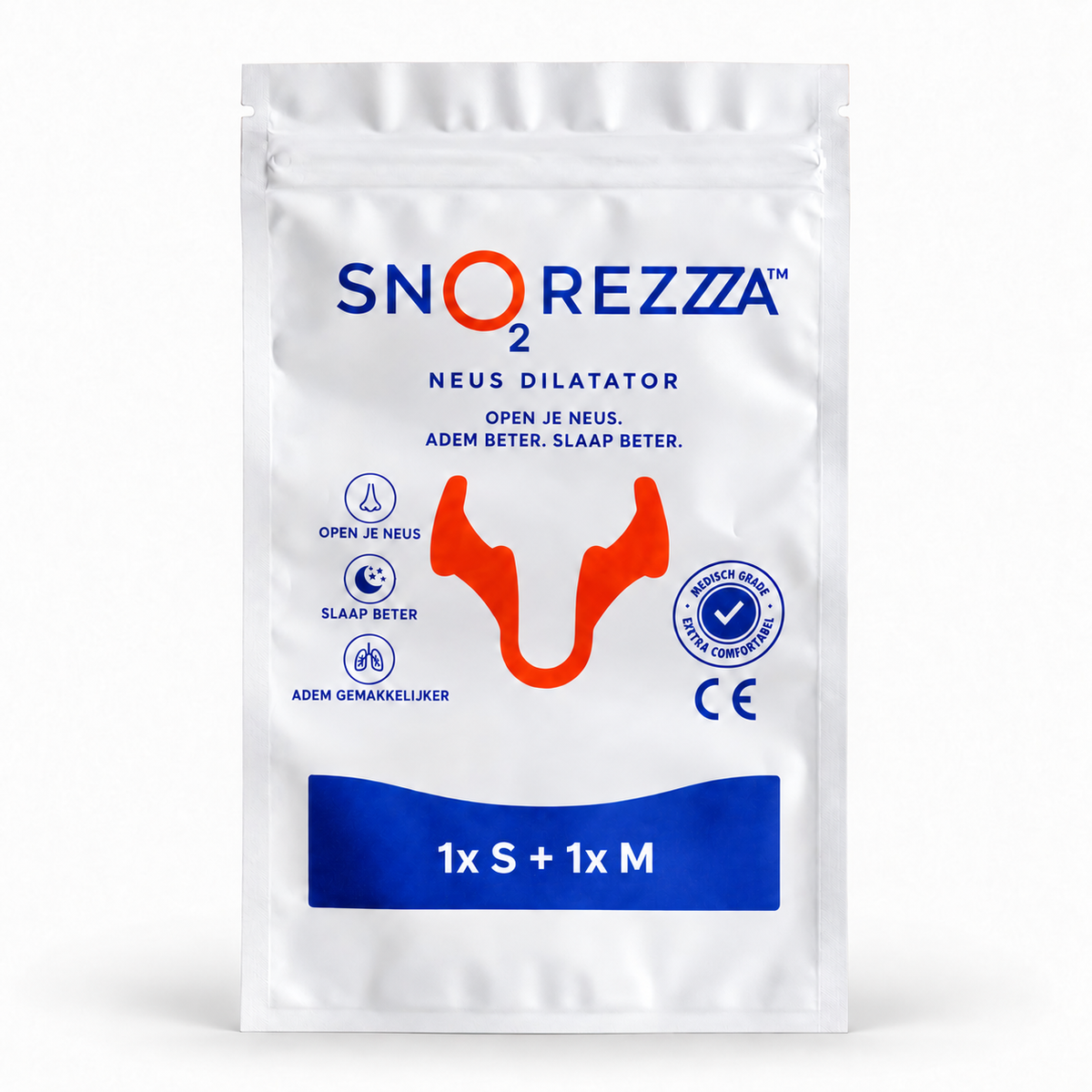 Snorezza O2 neusspreider M+S